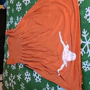 Texas Longhorns halter dress